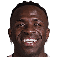 Vinícius Júnior — FWD, valoración 91